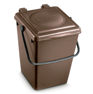 Imagen de Cubo ECOBOX Asa de Plástico para Recogida Residuos Domésticos 