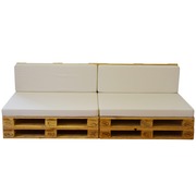 Sofa con Palet para Terrazas 80x240 cm Ref.SP24080