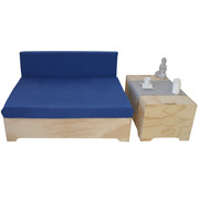 Sofa Industrial Box 80 x 120 con Respaldo