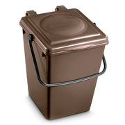 Cubo ECOBOX Asa de Plástico para Recogida Residuos Domésticos 